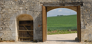 Gîte, porte arrière